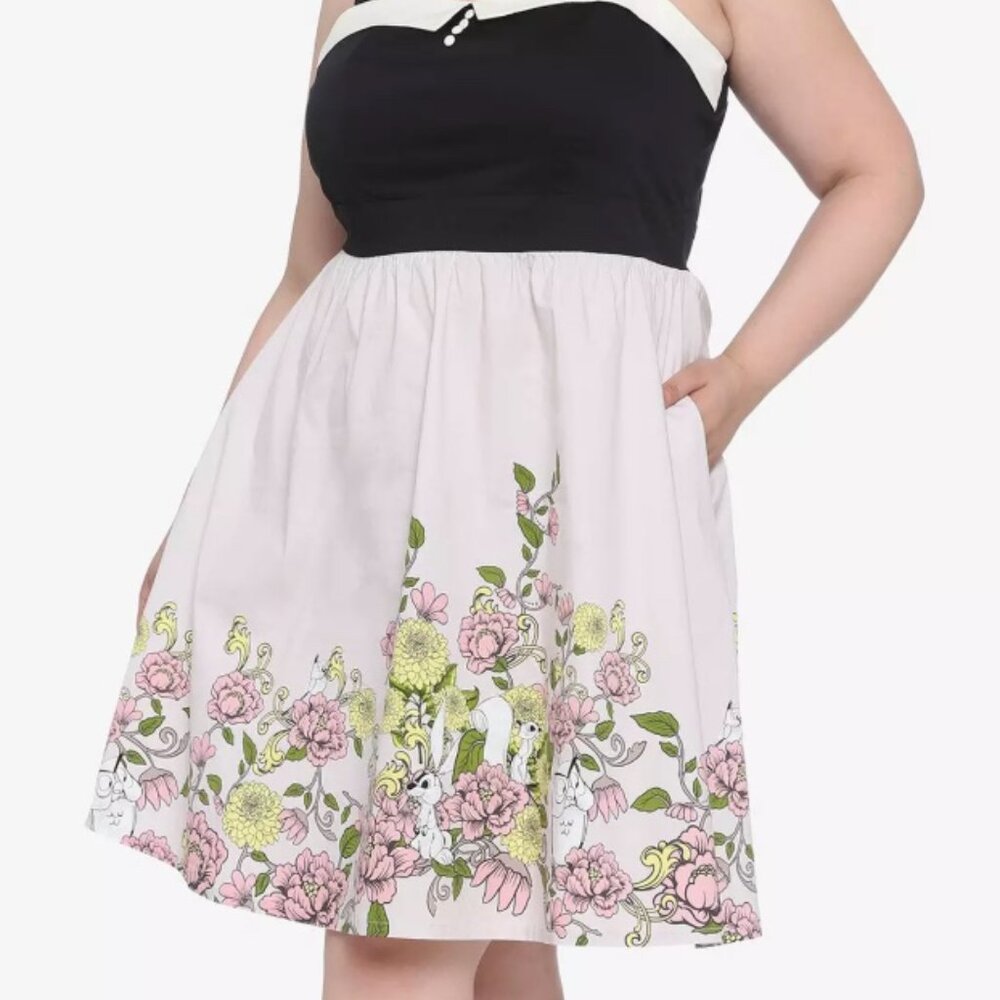 Her Universe  Disney Sleeping Beauty Floral Retro Dress Disney Briar Rose AURORA